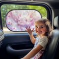 thumbnail image 1 of KUIFORTI Axolotl Car Window Shade for Baby, 2 Pieces Cherry Blossom Car Side Window Sun Shades for UV and Sun Glare Protection, UV Rays Privacy Protector, 1 of 7
