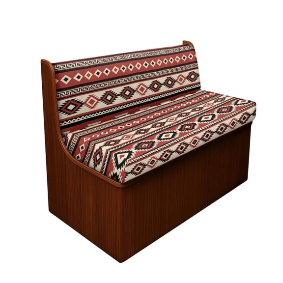 KUIFORTI Aztec Tribe Camper Seat Slipcovers, Anti-Slip Stretch Cushion Covers, Washable & Full Coverage, Replacement for RV Booth and Trailer Couch