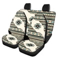 thumbnail image 1 of KUIFORTI Aztec Tribe Car Seat Covers 4 Pcs, Front Seats and Rear Bench Cover Cushion Auto Seat Cover Protector Automotive Interior Protection Fits most Cars, SUVs, and Trucks, 1 of 7