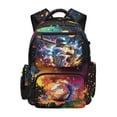 thumbnail image 1 of KUIFORTI Baseball Print School Bag for Kids Versatile Backpack with Multiple Organizer Pockets Waterproof Outdoor Teen Boys Bookbag for Elementary Middle School, 1 of 7