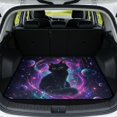 thumbnail image 1 of KUIFORTI Black Cat Universal Car Trunk Mat 29" x 39" Washable Trunk Protective Mat Stylish Vehicle Interior Accessories Non Slip for Daily Driving & Travel Use, 1 of 7