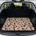 thumbnail image 1 of KUIFORTI Brown Camo Car Trunk Liner 29" x 39" Polyester Dustproof All Weather Trunk Protection Cargo Liner Anti-Scratch Auto Trunk Protective Mat Universal Fit, 1 of 7