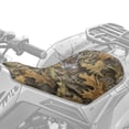 thumbnail image 1 of KUIFORTI Brown Camouflage ATV Seat Cover Non-Slip Easy Installation Four Wheeler Accessories Seats Protect Compatible with Most ATV for Sportsman, Rancher,Foreman, Scrambler, 1 of 7