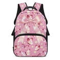 thumbnail image 1 of KUIFORTI Butterfly Bow Girls Backpack Cute Kids School Bag with Front Pockets Large Capacity Backpack for Elementary Primary Middle Back to School Supplies, 1 of 7