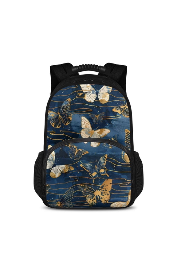 Butterfly Cooler Backpack with Lunch Compartment Work Backpacks for Women Insulated Cooler Laptop Backpack Lunch Bag Computer Bookbag for Work Picnic Beach