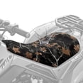 thumbnail image 1 of KUIFORTI Camouflage Brown ATV Seat Cover Four Wheeler Seat Cover Anti-Slip Polyester Seats Protect Compatible with Most ATV for Sportsman, Rancher,Foreman, Scrambler, 1 of 7