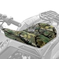 thumbnail image 1 of KUIFORTI Camouflage Green ATV Seat Cover Four Wheeler Accessories Soft Easy Installation Seats Protect Compatible with Most ATV for Sportsman, Rancher,Foreman, Scrambler, 1 of 7