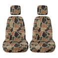 thumbnail image 1 of KUIFORTI Camouflage UTV Seat Covers Water-Resistant Easy Installation Seats Cover for UTV Compatible with Rhino 700 660 450 2004-2021 Fits with Rhino Bucket Seat Cover with Headrest Covers, 1 of 7