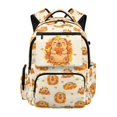thumbnail image 1 of KUIFORTI Capybara Leaf Girls Backpack Kids School Bag Cute Bookbag Comfortable with Adjustable Straps Back to School Gifts, 1 of 7