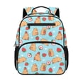 thumbnail image 1 of KUIFORTI Capybara Strawberry Toddler Backpack for Girls Kids School Bag with Multiple Organizer Pockets Adjustable Straps for Preschool Kindergarten Back to School Gifts, 1 of 7