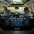 thumbnail image 1 of KUIFORTI Car Trunk Organizer, Blue Camo Backseat Hanging Large Storage with Adjustable Straps, Collapsible Cargo Bag, Car Interior Accessories for Auto SUV MPV, 1 of 6