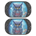 thumbnail image 1 of KUIFORTI Car Window Shade for Baby - Cling Sun Shade Blocker - 2 Pack UV Protection Breathable Baby Window Covers - Glare Shield and UV Rays Protection for Your Child, Owl Blue, 1 of 6