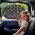 thumbnail image 1 of KUIFORTI Car Window Shades for Side Window, 2 Pcs Paw Print Car Window Shade for Baby In Car, 20.47" x 12.59" Car Privacy Shades for SUV Truck Sedan Van, 1 of 6