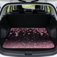 thumbnail image 1 of KUIFORTI Cherry Blossom Car Trunk Liner Polyester Dustproof Scratch-Proof 29" x 39" Vehicle Interior Decoration Accessories Universal Fit for Most Car Models, 1 of 7