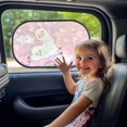 thumbnail image 1 of KUIFORTI Cling Car Window Shades for Side Window, 2 Pcs Cute Alpaca Car Window Shade for Baby In Car, 20.47" x 12.59" Car Privacy Shades for SUV Truck Sedan Van, 1 of 6