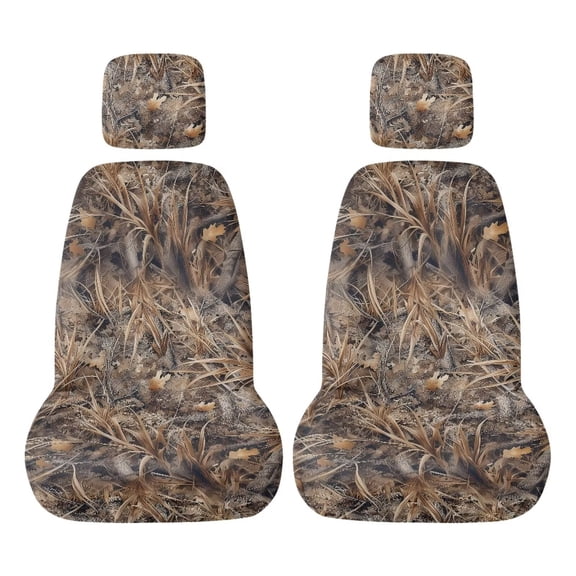 KUIFORTI Cute Camouflage UTV Seat Covers Comfortable Easy Installation Seats Cover for UTV Rhino Seat Cover Set(4 PCS) Compatible with Yamaha Rhino 700 660 450 2004-2021