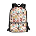 thumbnail image 1 of KUIFORTI Cute Dog Paw School Backpack For Girls 10-12 Pink Boys Backpack Lightweight Multifunctional Shoulder Bag Large Capapcity Kids Bookbag Casual Daypacks Rucksack, 1 of 6