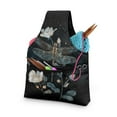 thumbnail image 1 of KUIFORTI Dragonfly Yarn Bag Tote Knitting Accessories for Women Crochet Bag Organizer Yarn Bags for Crocheting on The Go, Small Size, 1 of 7