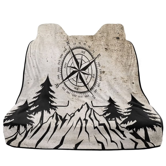 KUIFORTI Front Windshield Sun Shade Compatible with Jeep JK JKU JL JLU 1997-2023 and Compatible with Gladiator JT 2020-2023 Foldable Car Sun Visor Blocks UV Rays, Palm Tree