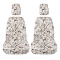 thumbnail image 1 of KUIFORTI Grey Camouflage UTV Seat Covers Seats Cover with Headrest Covers Polyester Easy Installation for Yamaha Rhino 700 660 450 2004-2021 Rhino UTV Accessories, 1 of 7