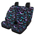 thumbnail image 1 of KUIFORTI Halloween Bat Car Seat Cover 4 PCS,Car Front Seats and Rear Bench Cove Universal Vehicle Seats Cushion Pad Mat Automotive Interior Protection Accessories, 1 of 7