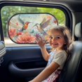 thumbnail image 1 of KUIFORTI Hummingbird Car Window Shade for Baby，2 Pack UV-Protection Car Side Window Sun Shades for UV and Sun Glare Protection, 1 of 7