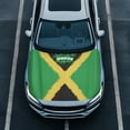 thumbnail image 1 of KUIFORTI Jamaica Car Hood Cover Protector Washable Hood Covers for Cars, All Season Protection Automotive Decorations Car Decor for Women Men, Easy to Clean and Install, 1 of 6