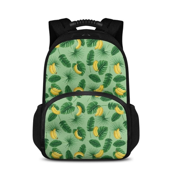 KUIFORTI Lunch Backpack with Cooler Compartment Outdoor Backpack for Men Backpacks Insulated Cooler Bag Travel Laptop Rucksack Extra Large Work Computer Daypack, Banana Leaves Green