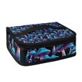 thumbnail image 1 of KUIFORTI Lunch Bag Ice Packs Handbags Tote Lunch Pouch Reusable Small Cooler Bag Food Container Keeps Warm Cold, Mushroom Blossoms, 1 of 7