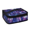 thumbnail image 1 of KUIFORTI Lunch Bag Ice Packs Lunch Bag Lightweight Women Handbag Tote Bag Container Pouch for Travel Hiking Camping, Bling Jellyfish, 1 of 7
