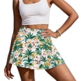 thumbnail image 1 of KUIFORTI Palm Tree Womens Skort Tennis Skirt with Pocket Elastic High Waisted Athletic Skorts Skirts Polyester Fashion Summer Clothes for Running Tennis Golf Workout Sports, 1 of 7