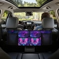thumbnail interactive-video image 1 of Wetoricau Car Trunk Organizer - Foldable Backseat Hanging Storage With Lid, Sloth Flower Print, Fits SUV Truck Van 1 of 3
