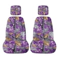 thumbnail image 1 of KUIFORTI Purple Camouflage UTV Seat Covers Soft Water-Resistant Seats Cover for UTV Fits with Rhino Bucket Seat Cover with Headrest Covers for Yamaha Rhino 700 660 450 2004-2021, 1 of 6