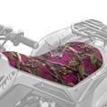thumbnail image 1 of KUIFORTI Red Camo ATV Seat Cover Breathable Comfortable 4-Wheeler Seat Covers ATV Back Seats Powersports Cushion Covers Fit for Most Polaris Sportsman Polaris Scrambler Honda Rancher, 1 of 7