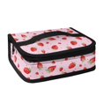 thumbnail image 1 of KUIFORTI Red Strawberry Lunch Box Large Capacity Lunch Bag Purse Reusable Food Container Ice Packs Purse Insulated Lunch Bag Easy Clean, 1 of 7