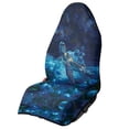 thumbnail image 1 of KUIFORTI Sea Turtle Print Water-Resistant Towel Car Seat Cover, Automotive Seat Covers for Gym Swimming Hiking, Universal Fit for Cars SUVs Trucks, Non-Slip Washable, 1 of 7