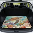 thumbnail image 1 of KUIFORTI Turtle Sea Universal Car Trunk Mat Trunk Protective Mat Vehicle Interior Decoration Accessories Easy to Clean Scratch-Proof for Daily Driving & Travel Use, 1 of 7
