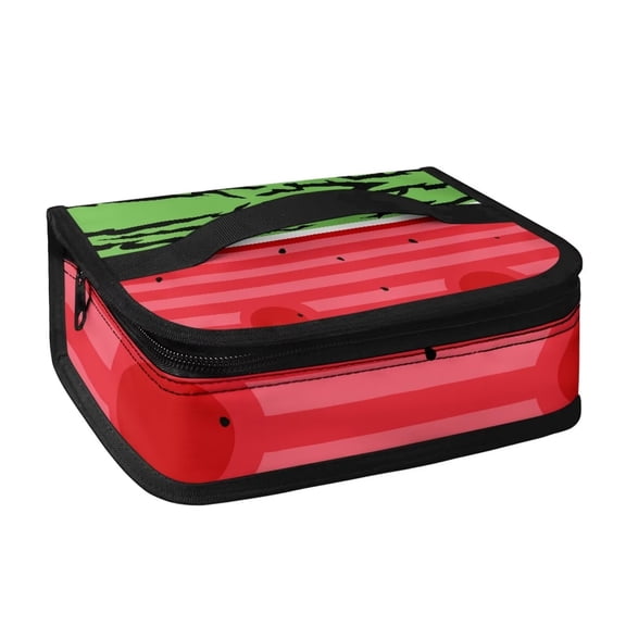 KUIFORTI Watermelon Print Lunch Bag Ice Packs Handbags Tote Lunch Pouch Reusable Small Cooler Bag Food Container Keeps Warm Cold