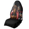 thumbnail image 1 of KUIFORTI Waterproof Car Seat Cover Towel - Non-Slip Car Seat Protector for Gym Workouts, Running, Swimming, Beach Trips, Universal Fit for Cars, SUVs, Trucks Dachshund Print, 1 of 7