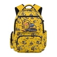 thumbnail image 1 of KUIFORTI Yellow Excavator Boys Backpack Kids School Bag Lightweight Comfortable wiith Adjustable Straps Multiple Organizer Pockets for Elementary Middle, 1 of 7