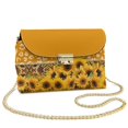thumbnail image 1 of KUIFORTI Yellow Sunflower Crossbody Bags for Women Leather Fashion Woman Shoulder Bag Handbags Durable Comfortable Shoulder Bag for Women for Work Shopping, 1 of 7