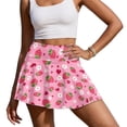 thumbnail image 1 of KUIFORTIStrawberry Cute Golf Skirts for Women Durable Lightweight High Waisted Golf Skort with 2 Pockets Comfortable Summer Clothes for Women Athletic Dressy Casual, 1 of 7