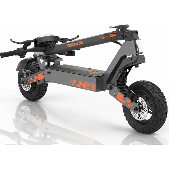 KUKIRIN G2 Electric Scooter for Adults | 720WH Power | 800W Motor | 48V 15Ah Battery, 10" Off-Road Tires, Advanced Foldable Commuting Electric Scooter with Dual Disk Brakes