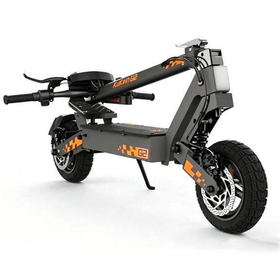 KUKIRIN G2 Electric Scooters for Adults, UL2272-Certified, Max 28 MPH, Up to 34 Miles, 10" Off-Road Tires, Built-in Lights, Lightweight Folding Electric Scooter for Commuter