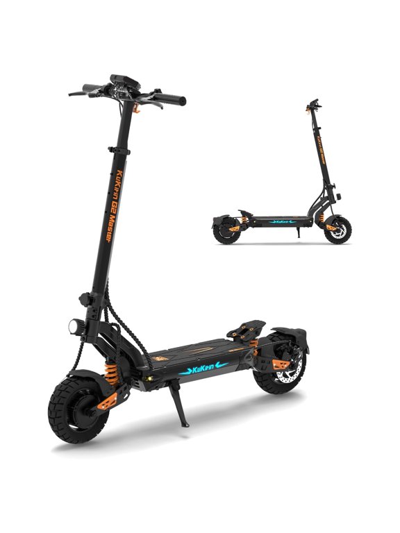 G2 Master Adult Electric Scooter with Quadruple Shock Absorption, 2000W Motor, Max 37 MPH Speed & 43 Miles Range, 10'' Off Road Tires Dual Brakes All Aluminum Body Folding Commute E-Scooter