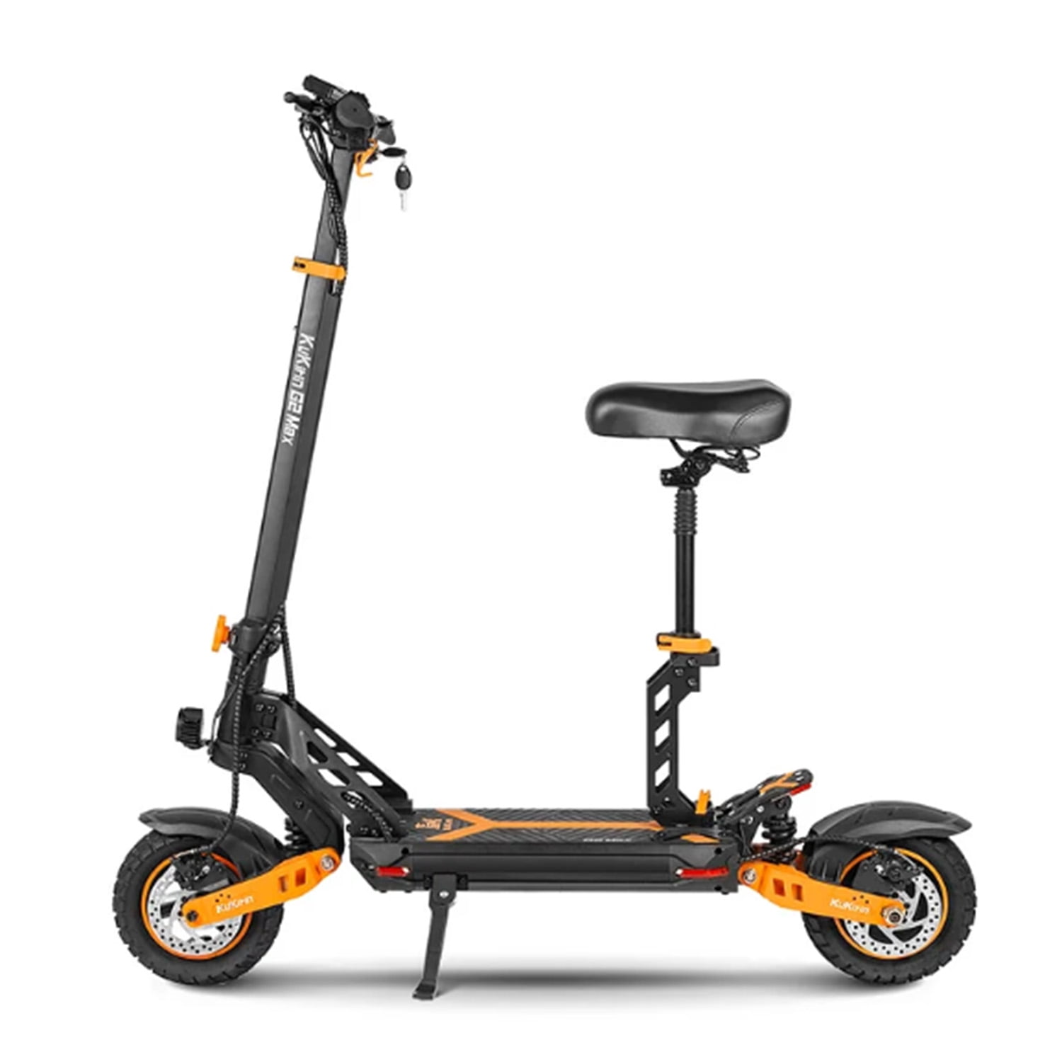 KUKIRIN G2 Max Adult Electric Scooter with Seat, 49 Miles Long Range 1000W Peak Motor, Up To 34MPH Top Speed, 10" Off-Road Tires Dual Brakes & Suspension System Foldable Commuting E-Scooter
