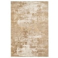 thumbnail image 1 of KUKOON Beige Abstract Living Room Area Rug, 1 of 5