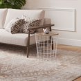 thumbnail image 1 of KUKOON Beige Aztec Distressed Living Area Rug, 1 of 5