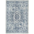 thumbnail image 1 of KUKOON Blue Floral Washable & Non Slip Area Rug, 1 of 1