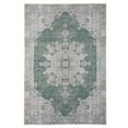 thumbnail image 1 of KUKOON Green Washable & Non Slip Traditional Area Rug, 1 of 5